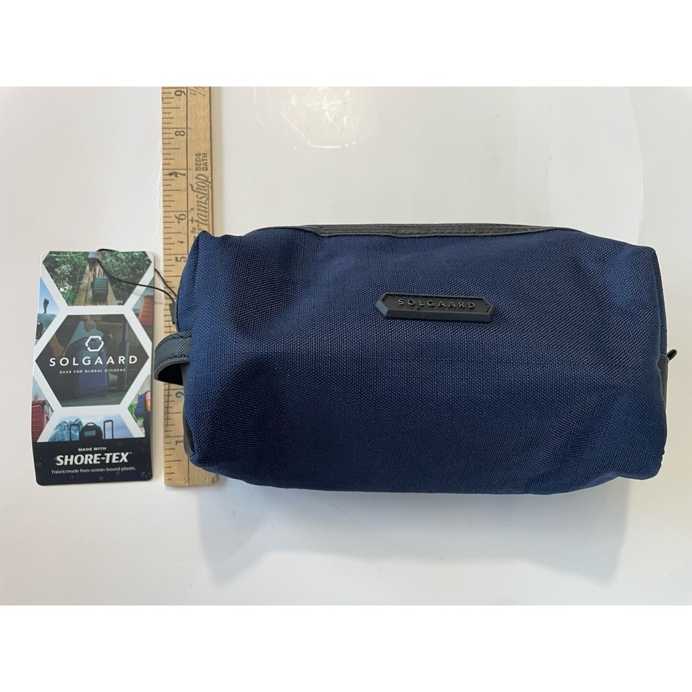 Solgaard Shore Tex Small Dopp Kit Atlantic Blue Travel Toiletry Bag‎ NWT